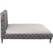 Bedroom Furniture Beds Bed Desire High Silver Grey 160x200 cm