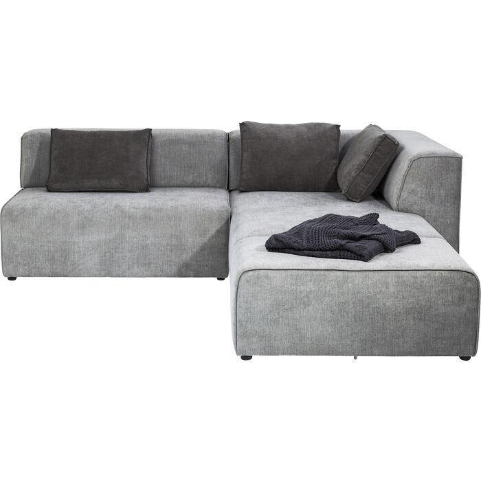 Living Room Furniture Sofas and Couches Corner Sofa Infinity Ottomane Grey Right