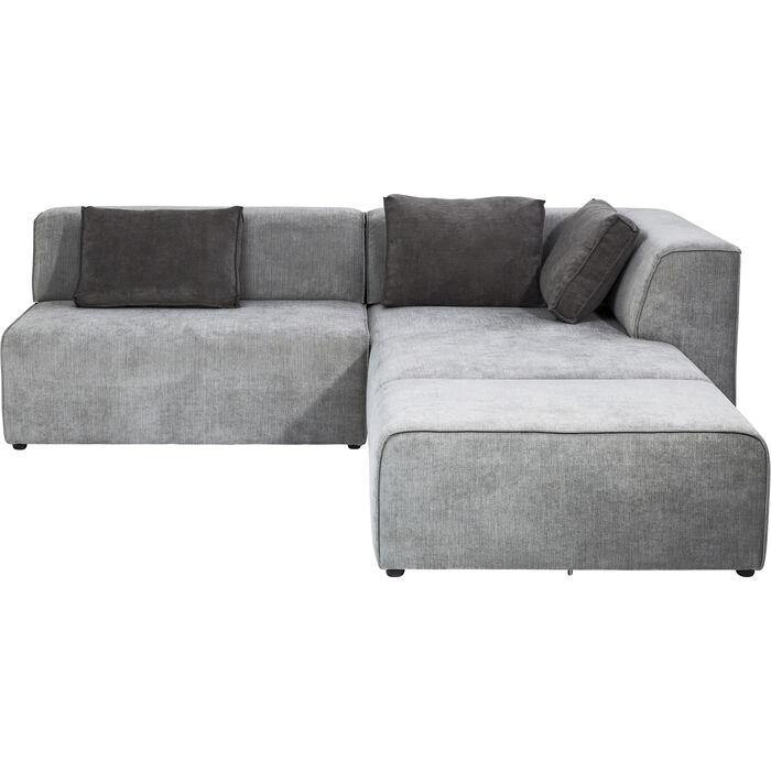 Living Room Furniture Sofas and Couches Corner Sofa Infinity Ottomane Grey Right