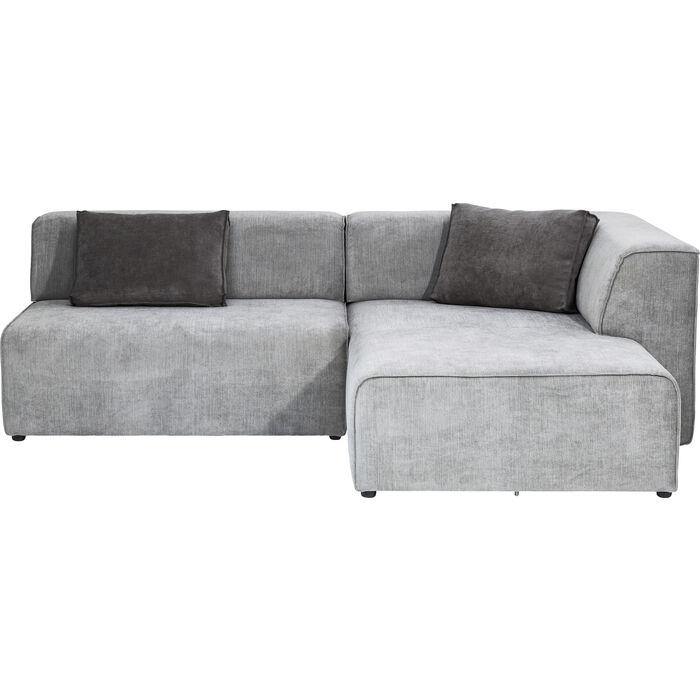 Living Room Furniture Sofas and Couches Corner Sofa Infinity Ottomane Grey Right