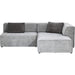 Living Room Furniture Sofas and Couches Corner Sofa Infinity Ottomane Grey Right