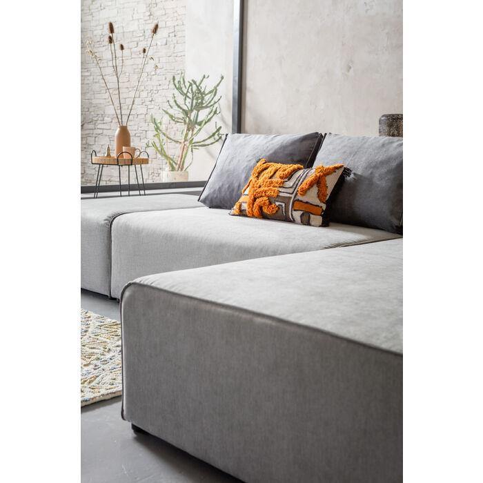 Living Room Furniture Sofas and Couches Corner Sofa Infinity Ottomane Grey Right