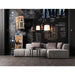 Living Room Furniture Sofas and Couches Corner Sofa Infinity Ottomane Grey Right