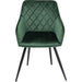 Dining Room Furniture Dining Chairs Chair with Armrest Bretagne Green