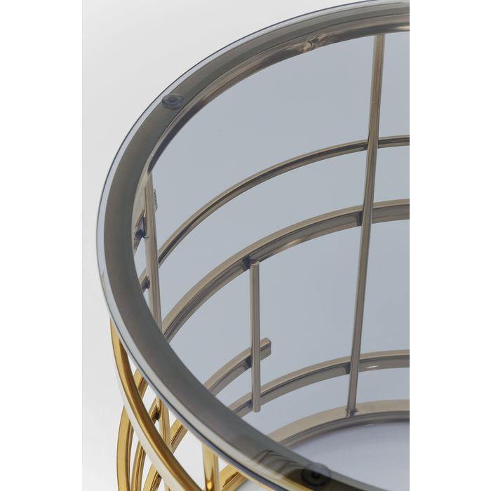 Living Room Furniture Side Tables Side Table Jupiter Gold Ø55cm