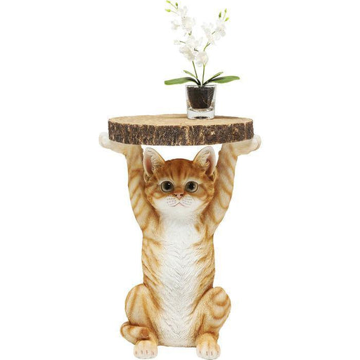 Living Room Furniture Side Tables Side Table Animal Ms Cat Ø33cm