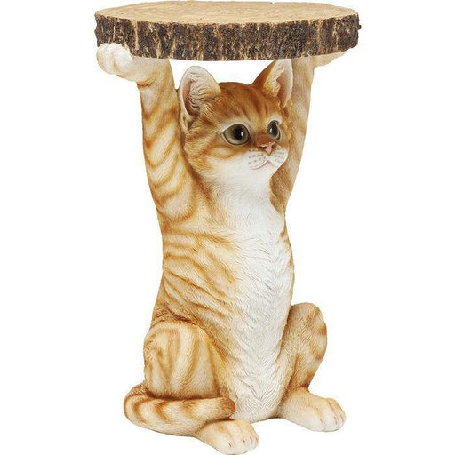 Living Room Furniture Side Tables Side Table Animal Ms Cat Ø33cm