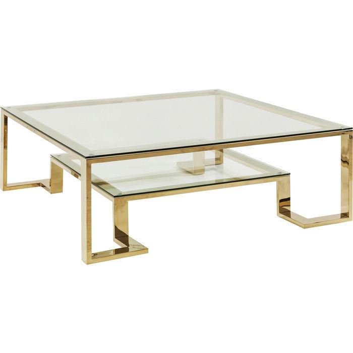 Living Room Furniture Coffee Tables Coffee Table Gold Rush 120x120cm