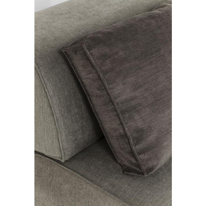 Sofas - Kare Design - Infinity Ottomane Semi Elements Grey Left - Rapport Furniture
