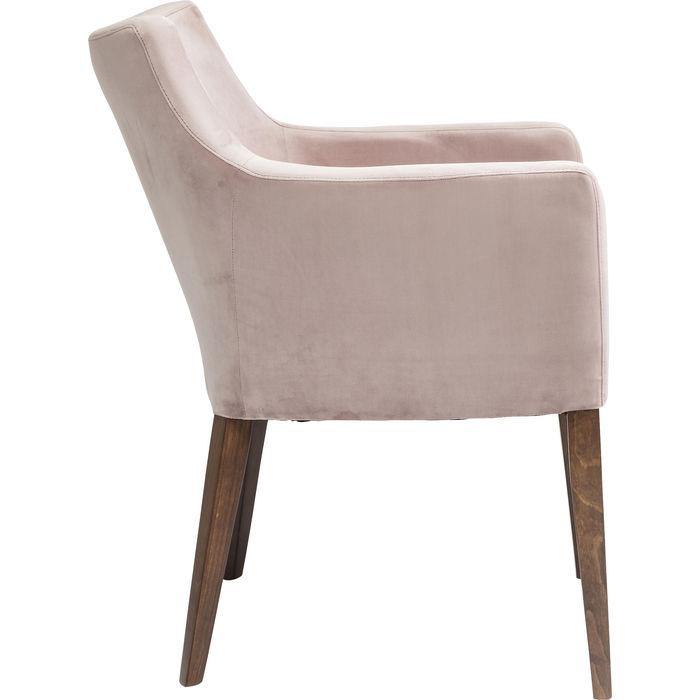Living Room Furniture Chairs Chair with Armrest Mode Velvet Mauve