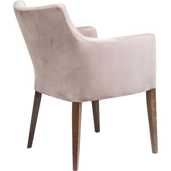 Living Room Furniture Chairs Chair with Armrest Mode Velvet Mauve