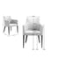 Dining Room Furniture Dining Chairs Chair with Armrest Mode Velvet Petrol