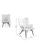 Living Room Furniture Armchairs Armchair Vicky Grey