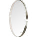 Mirrors - Kare Design - Mirror Curve Round Stainless Steel Ø100cm - Rapport Furniture