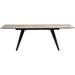 Living Room Furniture Tables Extension Table Amsterdam Dark 160(40+40)x90cm
