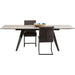 Living Room Furniture Tables Extension Table Amsterdam Dark 160(40+40)x90cm