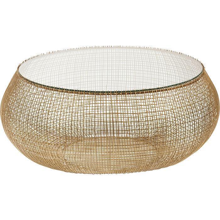 Living Room Furniture Coffee Tables Coffee Table Cesta Gold