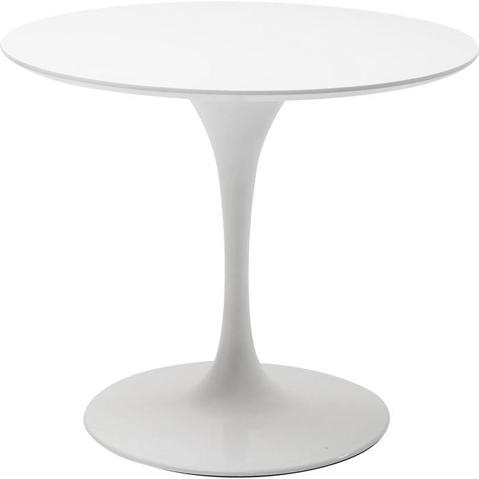 Living Room Furniture Tables Table Top Invitation Round White Ø90cm