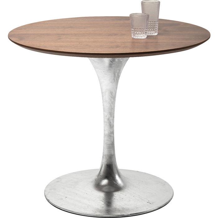 Living Room Furniture Tables Table Top Invitation Round Walnut Ø90cm