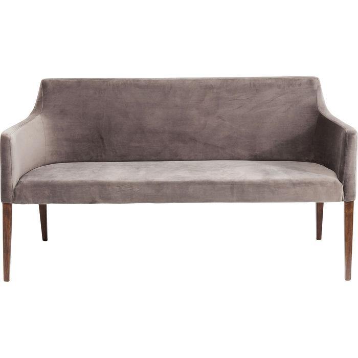 Bedroom Furniture Benches Bench Mode Velvet Grey