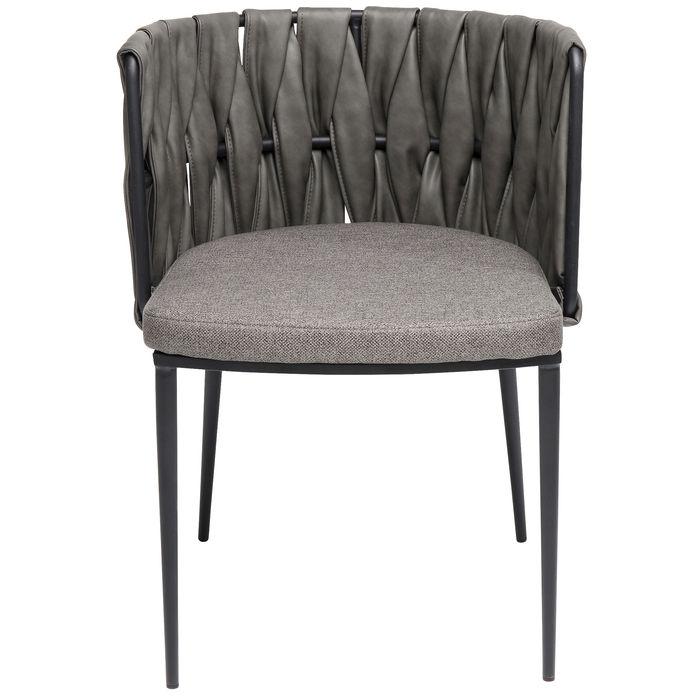 Dining Room Furniture Dining Chairs Chair with Armrest Cheerio Grey incl. cushion