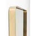 Mirrors - Kare Design - Mirror Curve Rectangular Brass 80x120cm - Rapport Furniture
