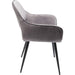 Dining Room Furniture Dining Chairs Chair with Armrest San Francisco Grey