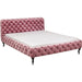 Bedroom Furniture Beds Bed Desire Velvet Mauve 180x200cm