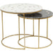 Living Room Furniture Side Tables Side Table Mystic Round Small (2/Set) Ø61cm