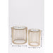 Living Room Furniture Side Tables Side Table Wire Brass (2/Set)