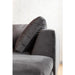 Living Room Furniture Sofas and Couches Corner Sofa Gianni Velvet Grey Right black