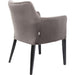 Dining Room Furniture Dining Chairs Chair with Armrest Black Mode Velvet Grey