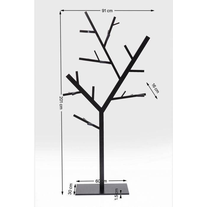 Living Room Furniture Coat Racks Coat Rack Technical Tree Black