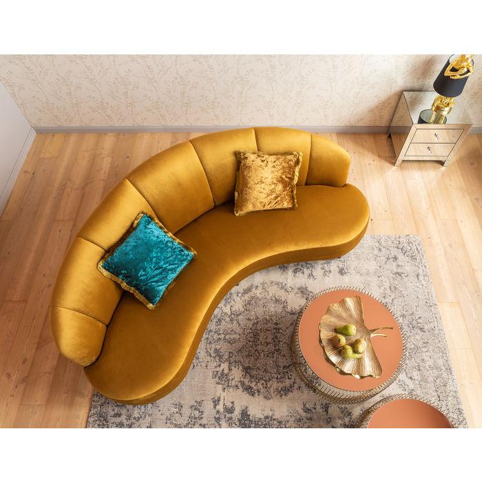 Living Room Furniture Sofas and Couches Sofa Dschinn Amber 3-Seater Amber 233cm