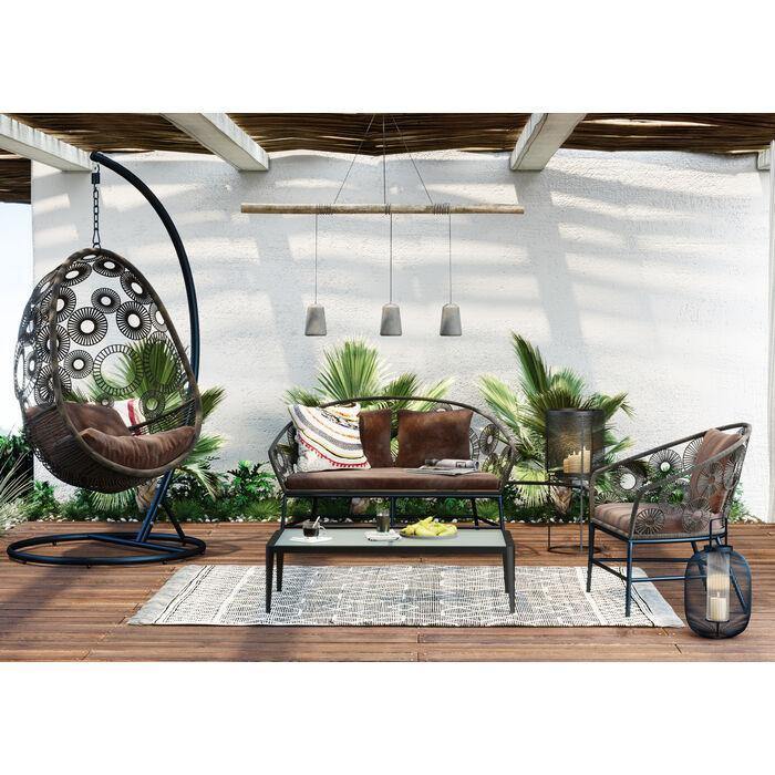 Outdoor Furniture - Kare Design - Hanging Chair Ibiza Brown - Rapport Furniture