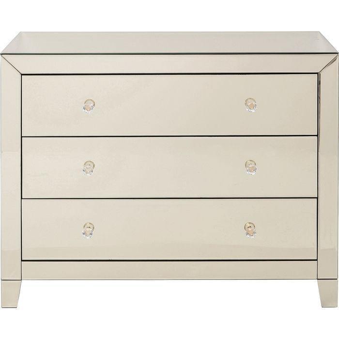 Dresser Luxury Champagne 3 Drawers