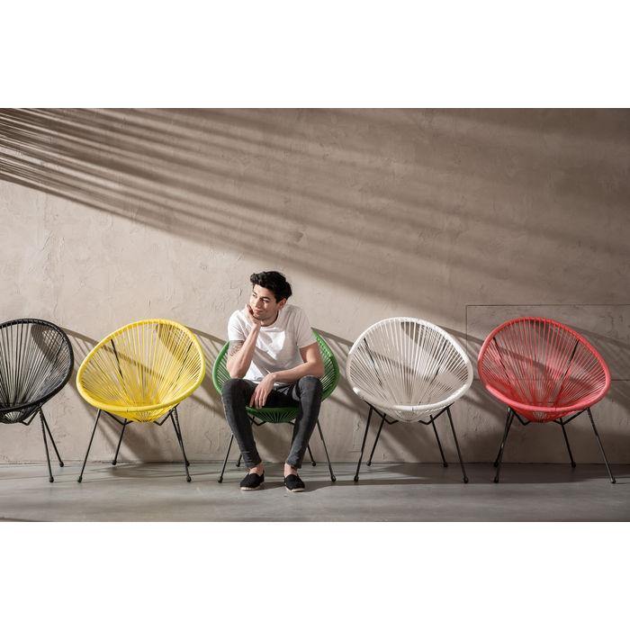 Chairs - Kare Design - Armchair Acapulco Black - Rapport Furniture