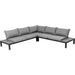 Living Room Furniture Sofas and Couches Sofa Set Holiday Black (4-Pieces)