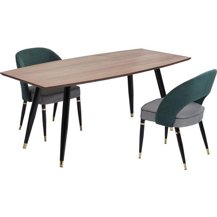 Living Room Furniture Tables Table Curve 180x90cm