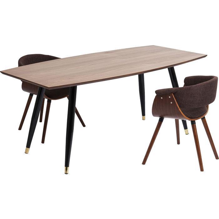 Living Room Furniture Tables Table Curve 180x90cm