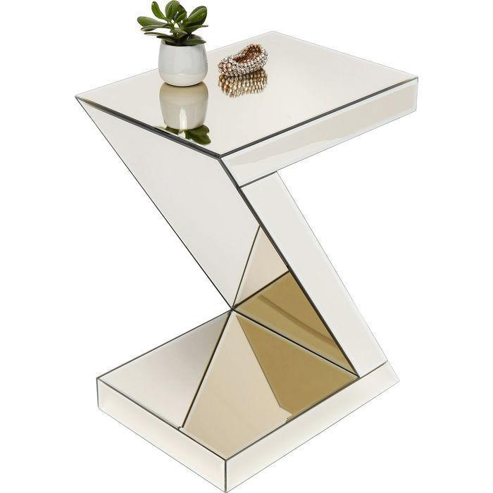 Living Room Furniture Side Tables Side Table Luxury Z Champagne