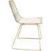 Dining Room Furniture Dining Chairs Chair Solo Cream Gold