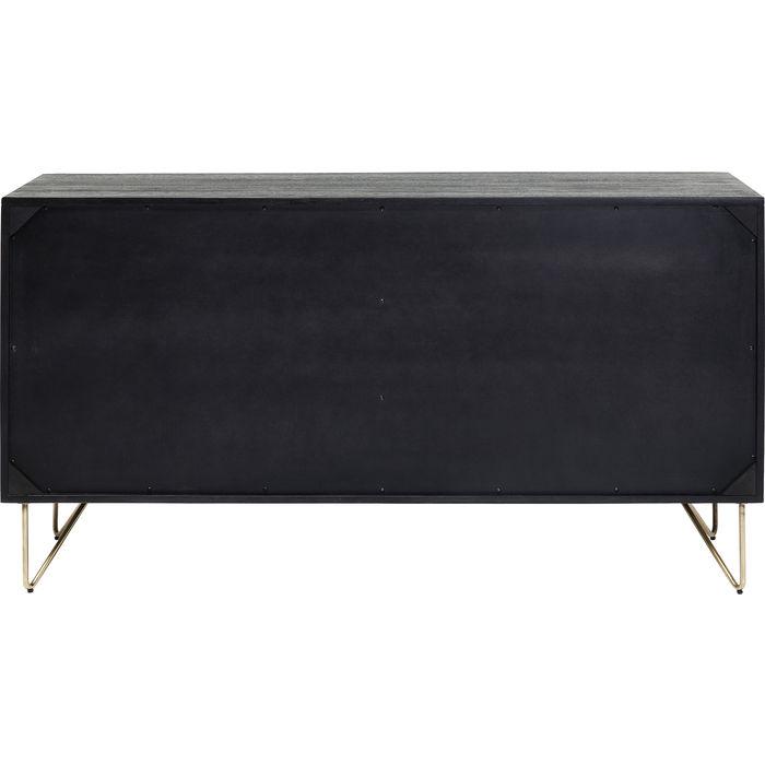 Dining Room Furniture Sideboards Sideboard Gold Vein 6 Drawers 145x82cm