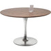 Living Room Furniture Tables Table Invitation Set Walnut Zinc Ø120cm
