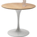 Living Room Furniture Tables Table Invitation Set Oak White Ø90cm