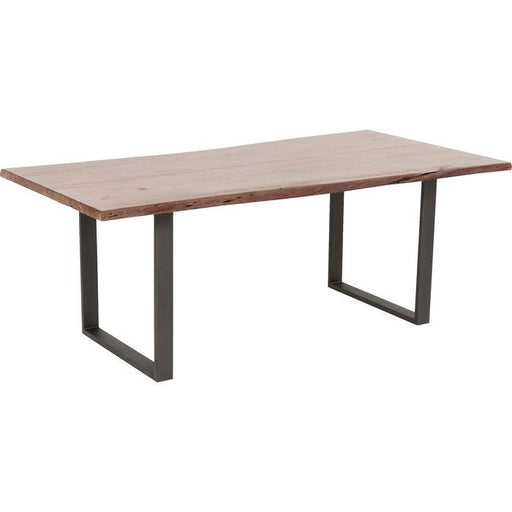 Living Room Furniture Tables Table Harmony Dark Crude Steel 180x90