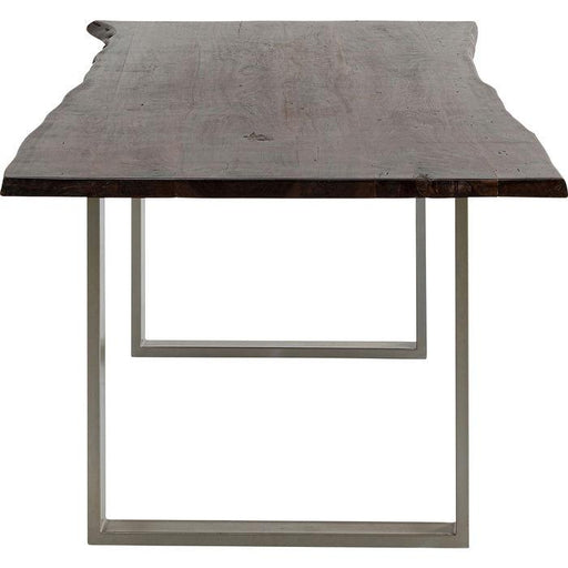 Living Room Furniture Tables Table Harmony Dark Silver 180x90