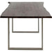 Living Room Furniture Tables Table Harmony Dark Silver 180x90