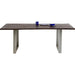 Living Room Furniture Tables Table Harmony Dark Silver 180x90