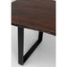 Living Room Furniture Tables Table Harmony Dark Black 160x80